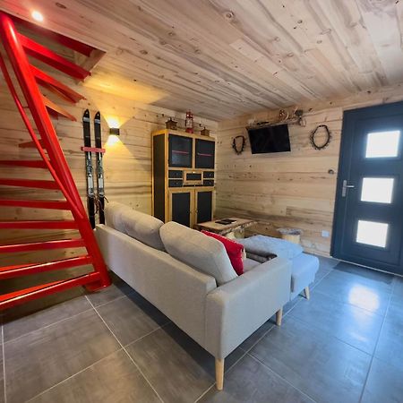 Le Refuge Perche Du Saut De La Bourrique Spa, Terrain Cloture Gérardmer Exterior foto