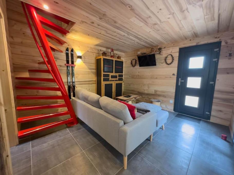 Le Refuge Perche Du Saut De La Bourrique Spa, Terrain Cloture Gérardmer Exterior foto